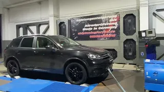 Touareg 3l TDI 204 PS 🚗💨 265PS 565 NM #Touareg #VWChiptuning #Chiptuning