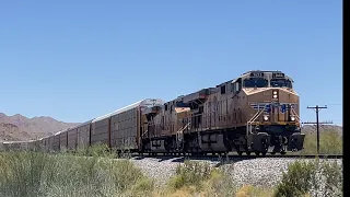 Railfanning the UP PHX, Gila, Yuma and BNSF PHX Subdivision’s featuring ARZC, NS 1074 and P40 lead