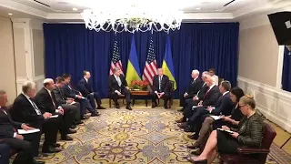 Зустріч Петра Порошенка з Дональдом Трампом