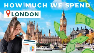 IS LONDON EXPENSIVE? How much we spend per month living in London, UK (2023) | Costs for 2 People