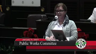 Public Works Committee - January 5, 2021