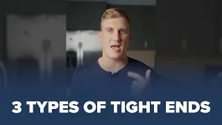 The 3 Different types of tight ends  #football  #shorts  #nfl   #tightends