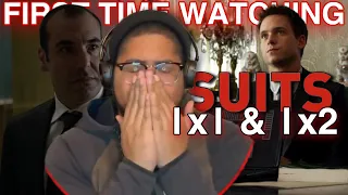 **first time watching Suits! 1x1 & 1x2 Reaction • Pilot/Errors and Omissions