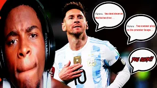 Messi Fan Reacts To: 30+ Messi vs All His Haters (*Shut TF Up)