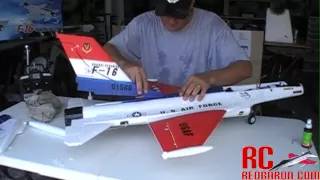 F-16 Falcon 70mm EDF Jet by NitroPlanes - Build Video