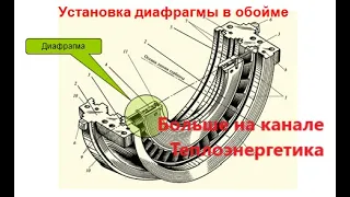 Диафрагмы паровых турбин