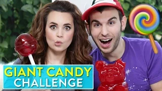 GIANT CANDY CHALLENGE!