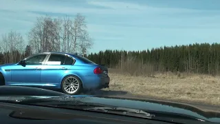 Powersliding FUN with G-Power BMW M3 Sedan DKG and Gustav