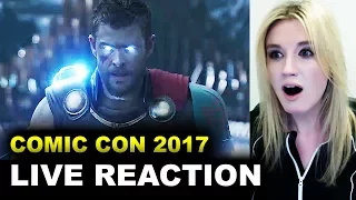 Thor Ragnarok Comic Con Trailer REACTION