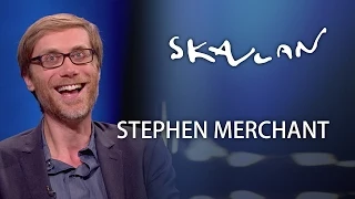 Stephen Merchant Interview | "I'm too tall" | SVT/NRK/Skavlan