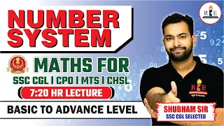 COMPLETE NUMBER SYSTEM Crash course FOR SSC CGL | CRACK SSC CGL IN FIRST ATTEMPT