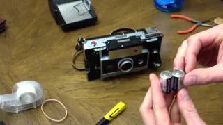 How To: Polaroid Land Camera 360 battery conversion