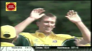 Glenn McGrath 7 Wickets against Namibia | All out for 45 Runs | 2003 World Cup |