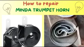 How to Repair Minda Trumpet Sealed Horn | Universal Horn Works | Minda Horn Repairing
