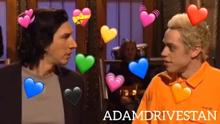 adam driver being annoyed by SNL actors (except pete davidson) SNL VERSION