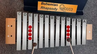 Bohemian Rhapsody by Queen - easy, fun play-along (for cello and Orff instruments)