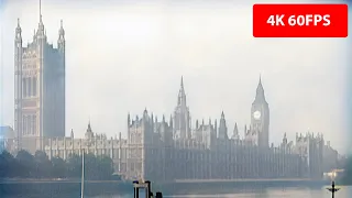 Beautiful London in 1923 in color! | AI Enhanced Film