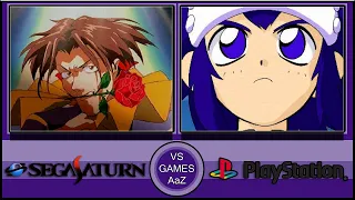 Guardian Heroes(Sega Saturn)VS Panzer Bandit (PS1) side by side comparison