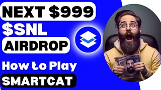 Get Free $999 Airdrop || $SLN Confirmed Airdrop|| How to Play SmartCat Game in #SmartLayer