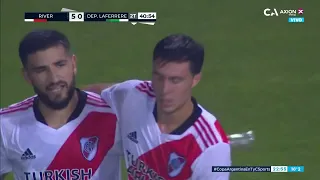 River vs. Laferrere: el gol de José Paradela (5-0)