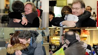 Love Actually Scene Recreated At Heathrow