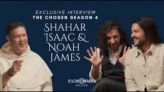 THE CHOSEN - Shahar Isaac and Noah James Exclusive Interview with Fr Toby Lees