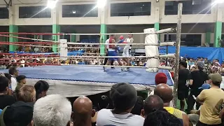 Joel Garcia vs Jhon mark Godelo Amateur boxing in bulusan 🥊