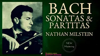 Bach by N.Milstein - Sonatas & Partitas, Chaconne for solo violin / NEW MASTERING (Century's record)