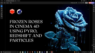 Sasha Vinogradova | Making Frozen Roses in C4D using Pyro and Redshift | #NABshow 2024