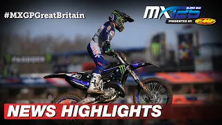 News Highlights PT. 1| EMX125 Presented by FMF Racing Race 1 | MXGP of Great Britain 2022 #MXGP #EMX