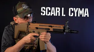 БЮДЖЕТНЫЙ SCAR -L. CYMA СМОГЛА?