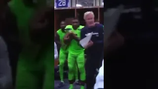 Seattle Seahawks locker room celebration after defeating Russell Wilson