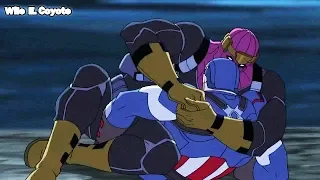 Baron Zemo vs Capitan America y Iron Man ♦ Los Vengadores Unidos T03E03 ♦ Español Latino