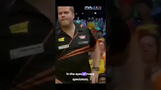 Disrespectful behaviour by Dirk van Duijvenbode!? 🤔 #darts