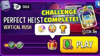 Vertical Rush Super Sized Perfect Heist Solo Challenge Score 18750 Points