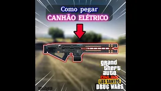 Como PEGAR O CANHÃO ELÉTRICO no GTA 5 Online!