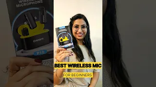 Best wireless mic for beginers. Grenaro wireless microphone #viral #shorts #youtubeshorts #youtuber