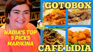 Nadia's Top 5 Picks Marikina ♥️GOTOBOX + CAFE LIDIA