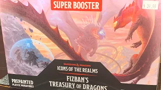 Unboxing Icons of the Realms: Fizban’s Treasury of Dragons Super Booster