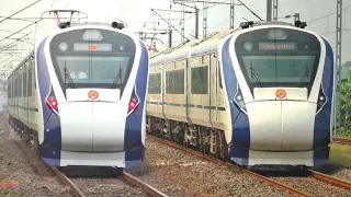 FIRST COMMERCIAL RUN || PATNA HOWRAH VANDE BHARAT EXPRESS || DANGEROUS 130 KMPH TRAINS