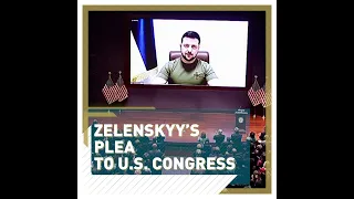 Zelenskyy’s video-montage plea to the U.S. Congress