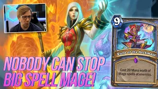 Nobody Can Stop My Big Spell Mage! | Voyage To The Sunken City | Hearthstone Standard | Savjz