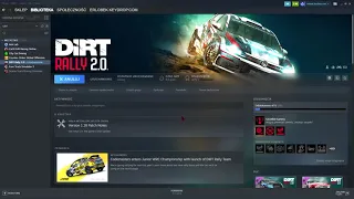 Dirt rally 2.0 launch problem