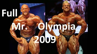 MR OLYMPIA 2009  Jay Cutler Branch Warren