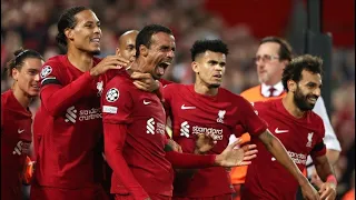 Joel Matip Goal! Liverpool Vs Ajax 2-1! Liverpool Fans Celebrate! Liverpool Vs Ajax Highlights 2022!