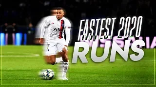 50 Fastest Sprint Speeds & Runs in Football 2020 ᴴᴰ