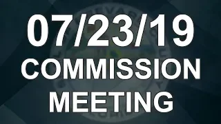 07/23/19 - Brevard County Commission Meeting - Part 3/3