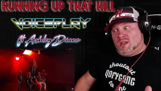 Running Up That Hill - Kate Bush (Stranger Things Acapella) VoicePlay ft.Ashley Diane REACTION VIDEO