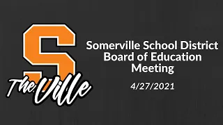 4/27/2021 Board of Education Meeting