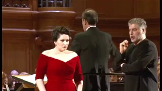 Hibla Gerzmava and Jose Cura.  Final scene from the Opera G.Verdi "Otello"